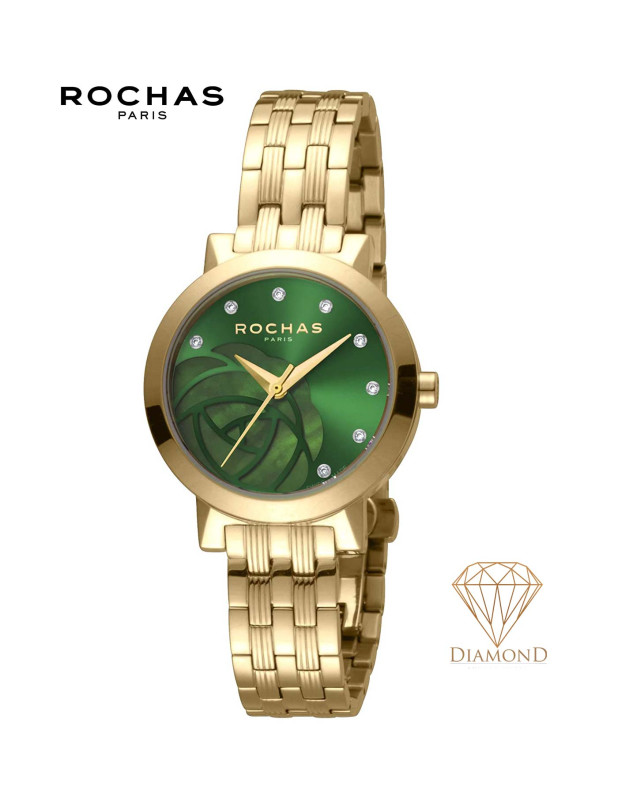ROCHAS Ladies Diamond Watch